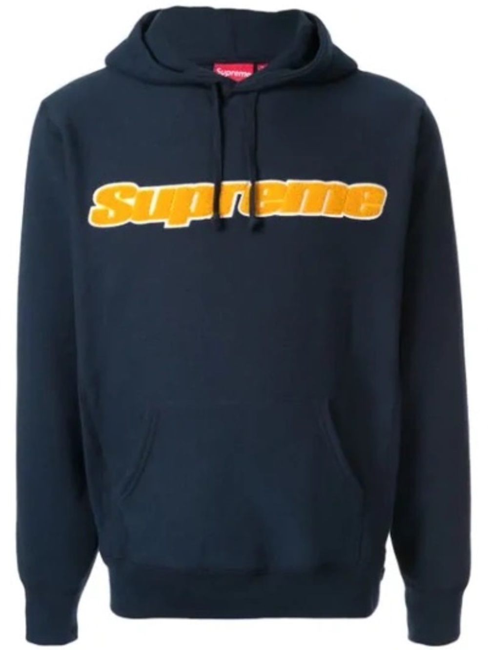 Supreme Chenille Hooded Sweatshirt - Navy